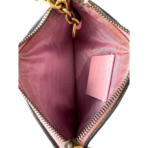 Gucci Strawberry Card Holder Wallet - Picture 6 of 8